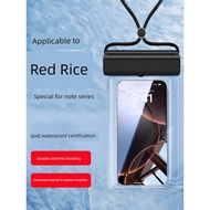 waterproof phone pouch waterproof handphone pouch Suitable for red rice note14 note13 note12pro/11 m