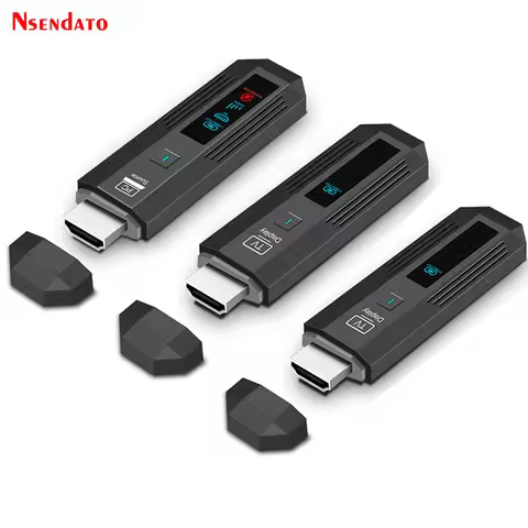 50M Wireless Extender HDMI Video Transmitter Receiver HDMI Wireless Display Screen Sharing TV Stick 