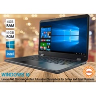 Lenovo N42,Chromebook,4GB RAM.16gb eMMC SSD, Windows 10
