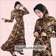 Hikmat Fashion Original A9477 Abaya Hikmat noerbutikmuslim Gamis