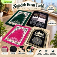 Thick Turkish Prayer Rug Premium Prayer Rug/, Smooth, Soft, Soft, Foam Prayer Rug, Size 70x110, Pink