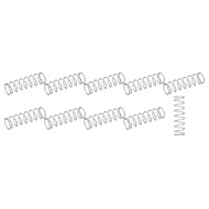 METALLIXITY Compression Springs (0.6x9mm OD,35mm Free Length) 20Pcs, 304 Stainless Steel Extension S