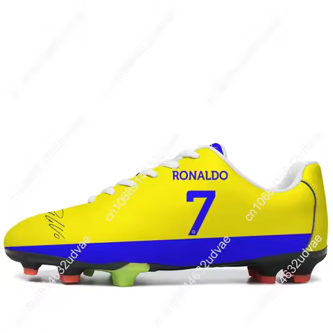 Cristiano Ronaldo Soccer Football Shoes CR7 Mens Womens Sneakers Portugal Sports Running Customizati