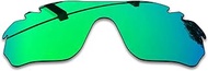 Premium Polarized Mirror Replacement Lenses for Oakley RadarLock Edge Vented OO9183 Sunglasses