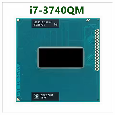 i7-3740QM i7 3740QM SR0UV 2.7 GHz Quad-Core Eight-Thread CPU 6M 45W Socket G2 rPGA988B