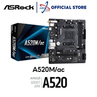 ASROCK A520M/AC Wi-Fi AM4 GAMING MOTHERBOARD COMBO 3000G / 3200G / 5500 / 5600 / 5600G / 5600X / 570