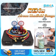 【PH Local】R134A Aircon Manifold Gauge Freon Pressure Gauge AC Manifold Gauge Set