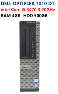 DELL OPTIPLEX 7010 DT -intel Core i5 3470 3.20GHz -RAM 4GB -HDD 500GB