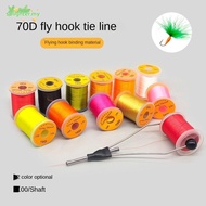 SOLIGHTER Fly Fishing Line, Premium Thread Spool Fly Tying Thread line, 2025 Salmon Bass Flies Fishi