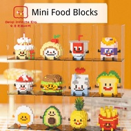 Building Block cute mini food Block Building Block toy brick