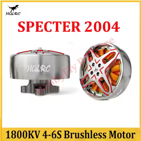 HGLRC SPECTER 2004 1800KV Brushless Motor 4-6S Compatible 3-5inch Propeller for FPV Freestyle Cinewh