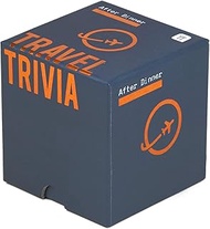 Talking Tables After-TRIV-TRAVEL Travel Trivia Quiz Question Cards | After Dinner Table Game, Gift B
