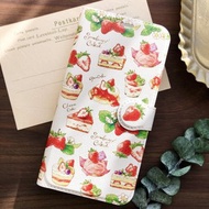 StrawberryCakes 筆記本型智能手機情況 iPhone Android