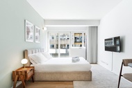 Rumah 28 m² dengan 1 bilik tidur dan 1 bilik mandi peribadi di Old City (Historic Center Studio | Ci