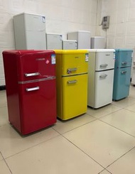 💎💎【平放】【全新100%】復古雪櫃retro refrigerator  家用 復古 小雪櫃 迷你 冷藏 冷凍 雙門 單門 #復古雪櫃