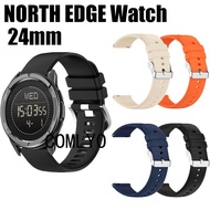 24MM For North edge APACHE D EVOQUE 3 AQUA ALPS EVOQUE GAVIA 2 PHOTON TRITON Smart Watch Strap Soft 