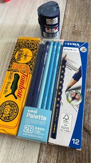 Tombow 8900 鉛筆 Staedtler 顏色鉛筆刨 Uni Palette 2B鉛筆 Lyra Germany鉛筆