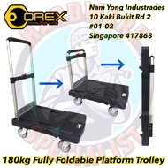 180kg Capacity Orex Fully Foldable Trolley - SHIP DAILY