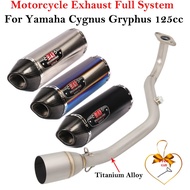 Full System Titanium Alloy For Yamaha CYGNUS 125CC GRYPHUS 125 BWS125 Motorcycle Exhaust Escape Carb