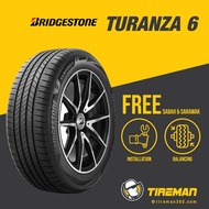 Bridgestone Turanza 6 16 17 18 Inch Tayar Tire (FREE INSTALLATION/Delivery) Civic Accord Altis Camry