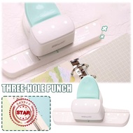 A5 Hole Punch Adjustable 3 Hole Daily Planner Paper Puncher For A5 A6 A7 Size 8 Sheet Capacity P0G4