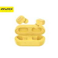 ☄Awei T13 Pro Wireless Bluetooth Earbuds Earphone Bass TWS Earphone With Mic for Music Game Call