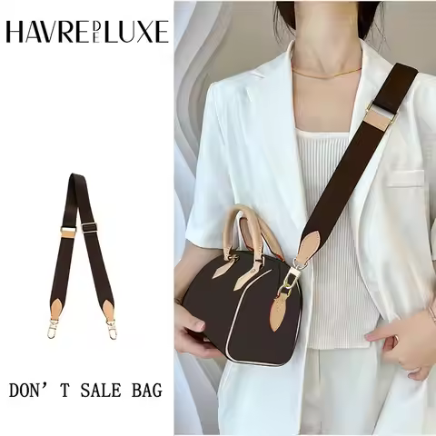 Adjustable Canvas Bag Strap For LV Speedy20 25 Bag Shoulder Strap Modification Bag Accessories Pillo