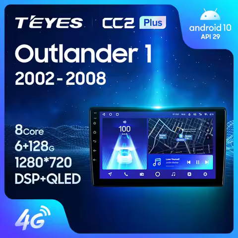 TEYES CC2 Plus For Mitsubishi Outlander 1 2002 - 2008 Car Radio Multimedia Video Player Navigation G