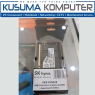 RAM Laptop Sodimm Hynix / SKHynix SK Hynix 8GB DDR4 2666Mhz