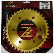 ZFORE 415 STEEL SPROCKET GOLD - Y15 Y15-V2 Y16 FZ150 Racing Spocket Steel Gold 6 HOLE 6 Lubang For Y