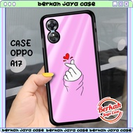 Oppo A17 Love 002 Case Oppo A17 Casing Hardcase Softcase Glossy 2d