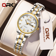 OPK นาฬิกา ผู้หญิง2022นาฬิกาแบรนแท้ สแตนเลสกันน้ำ นาฬิกาแฟชั่น ผญ