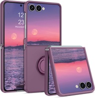 Vỏ chống sốc cho Samsung Galaxy Z Flip 7 [Có Vòng 360 °] [gel mềm silicon] Vỏ chống bảo vệ chống xướ