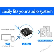 โมดูลบลูทูธเครื่องขยายเสียงดิจิตอล 2.1 แชนเนล ZK TB21 พร้อม IC ภายใน