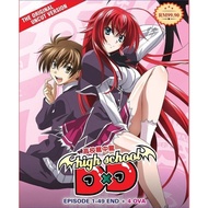 High School DxD Complete Series Vol.1-49 END Anime DVD [Fast Ship] [Free Gift]