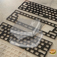 Custom Plate Mechanical Custom Keyboards Polycarbonate PC / Carbon Fibre / PP / FR4 / UHMWPE Plates