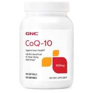 GNC CoQ-10 100mg 120 Softgels