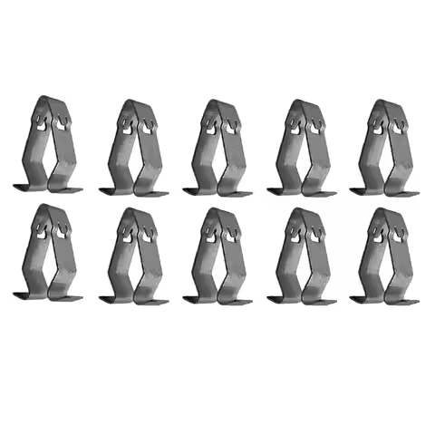 10Pcs 8Z0867276 For Audi A3 A4 A5 A6 A8 Q3 Q5 Q7 Tt Car Seat Guard Buckle V-Shaped Interior Panel Se