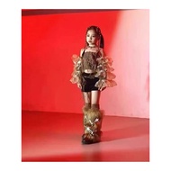 Girls jazz Dance Costume Dune Show Street Dance Children jazz Hip-Hop Girl Group Catwalk Performance