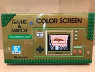 （絕版遊戲機 咭片機系列）100％ 全新 懷舊絕版 Nintendo 任天堂 game and watch 系列 任天堂 Color Screen 咭片機 遊戲機 系列 The Legend Of Z