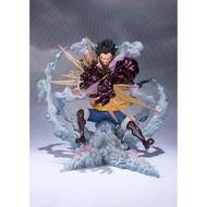 READY TAMASHII NATIONS - ONE PIECE - monkey D. LUFFY GEAR 4 - BAZOOKALEO- (REISSUE) COLLECTION FIGUR
