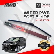 Lexus LM 350 LM350 Soft Blade RWB Wiper 2 Pcs