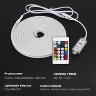 5V Neon Light Strip with TV Backlight Synchronization, Music RGB, App/Remote Control, 5V USB Powered