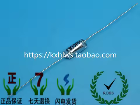 Axial electrolytic capacitor Polystyrene capacitor CB10 100V100PF 150pf 180pf 200pf 300pf 470pf 680p