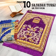 Turkish Wholesale Prayer Rug Package 70x110 – Contents 3/ 5/ 10 | Umrah & Tahlil Souvenirs Price