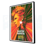 Frameblock Band Poster A3 Size 30x40 cm | David Bowie Concert Poster