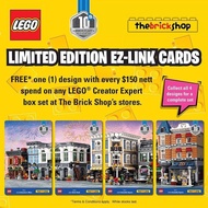Lego Ezlink Card Modular Set of 4 Ez-Link