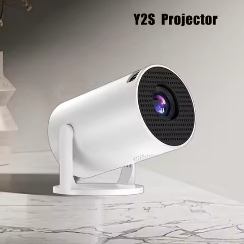 Y2S Mini Projector Commercial Office Home Cinema Portable Intelligent Outdoor LED Full HD Portable P