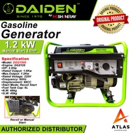 ♂Daiden Generator Gasoline DGG1500