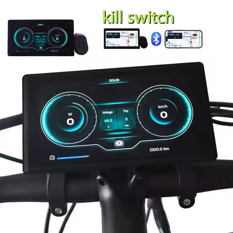 H8 NEW【UART2】 Electric Bicycle Computer Screen projection navigation Digital Stopwatch Speedometer f